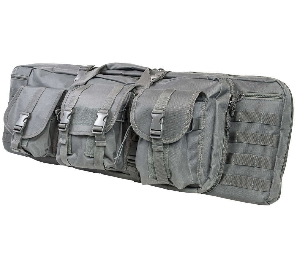 Soft Gun Cases NC Star PVC Nylon NC CVDC2946U-42  DBL CARBINE CASE URBAN 42IN • Model: PVC Nylon